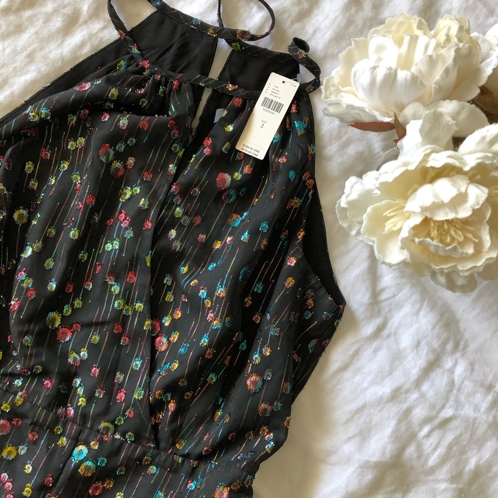 Anthropologie belted jumpsuit